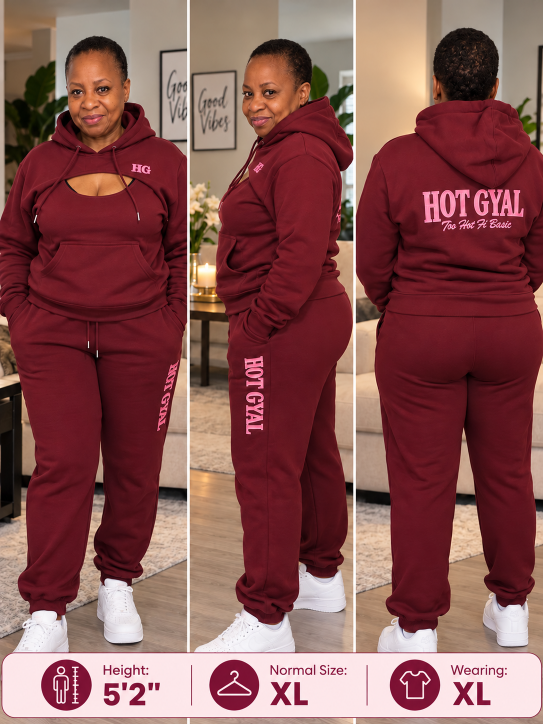 Hot Gyal Hoodie & Joggers Set