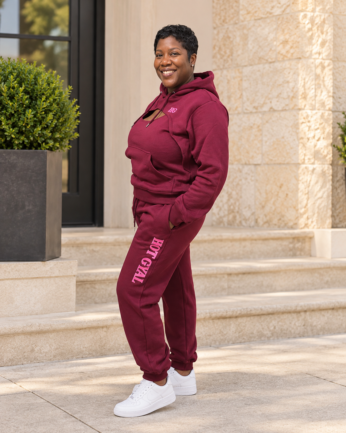 Hot Gyal Hoodie & Joggers Set