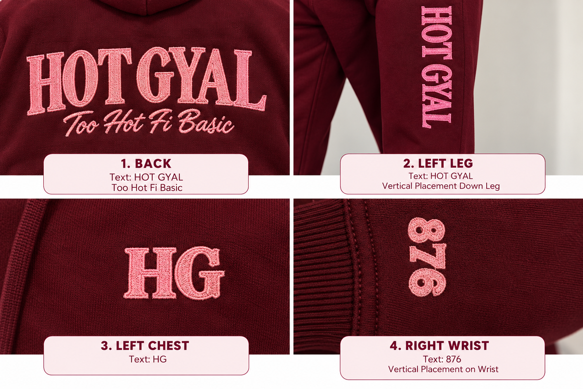 Hot Gyal Hoodie & Joggers Set