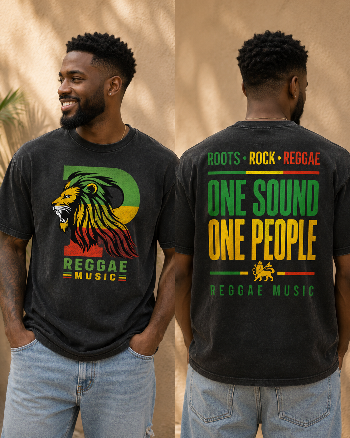 Reggae Music One Sound One People T-Shirt