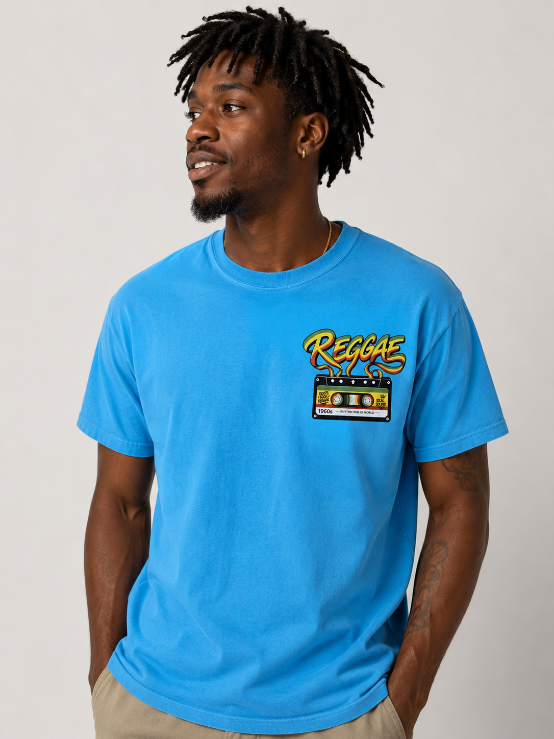 REGGAE CASSETTE TAPE TEE