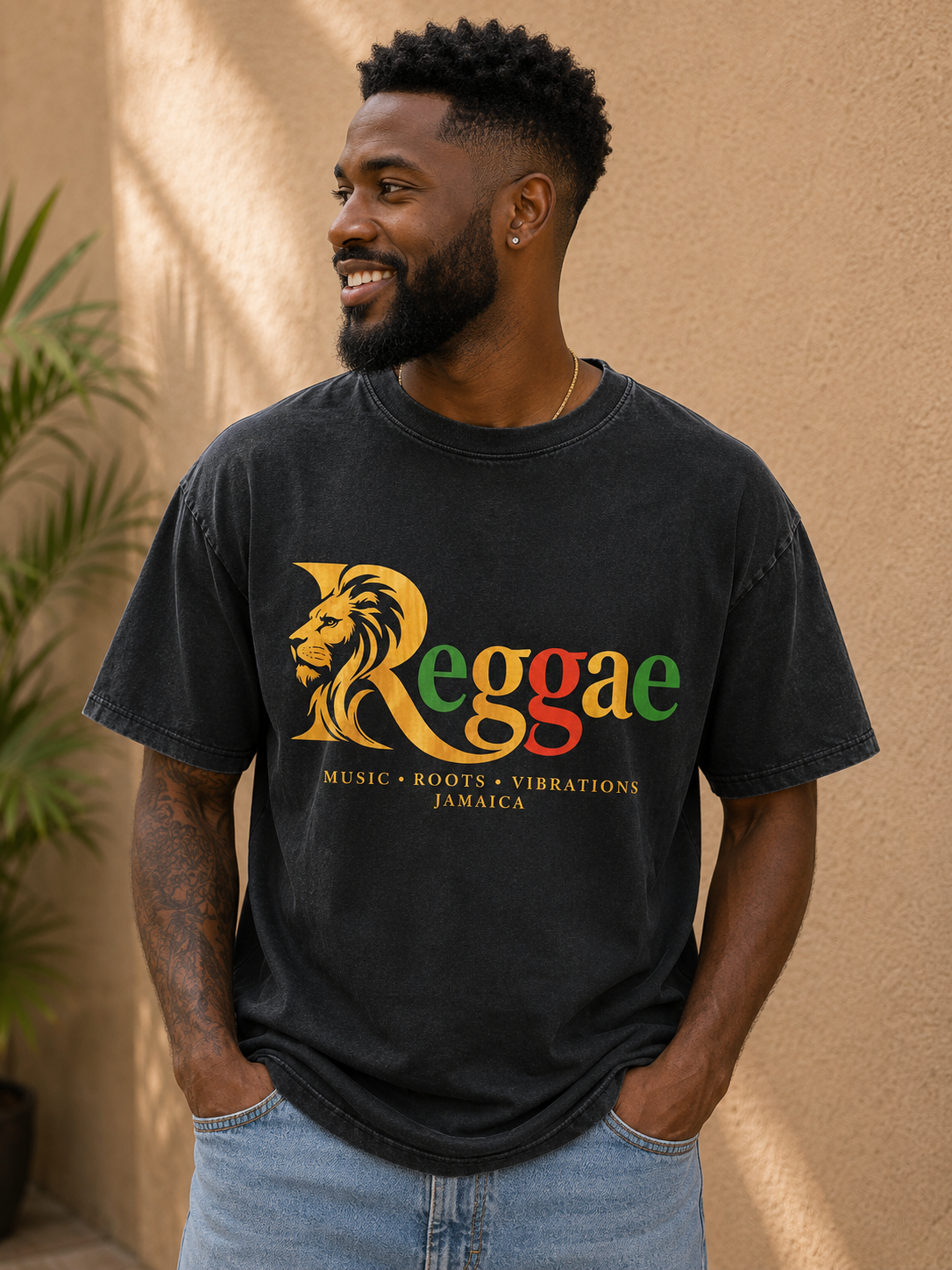 REGGAE LION TEE