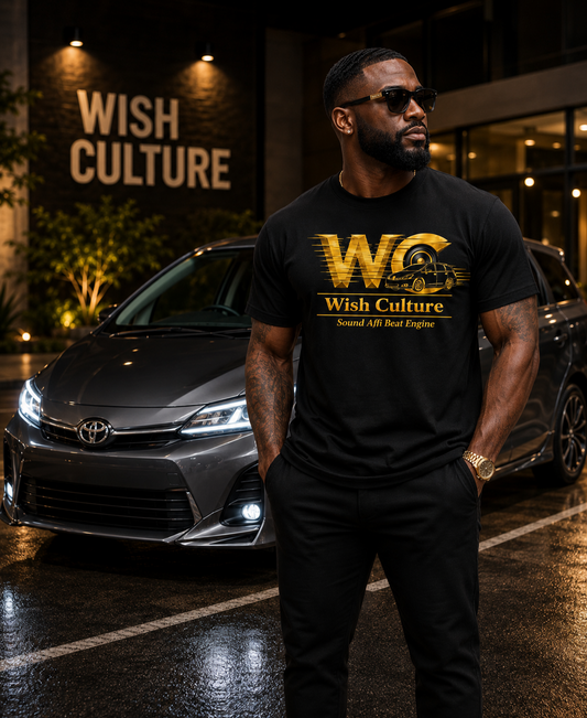 Wish Culture Sound Beat Engine T-Shirt