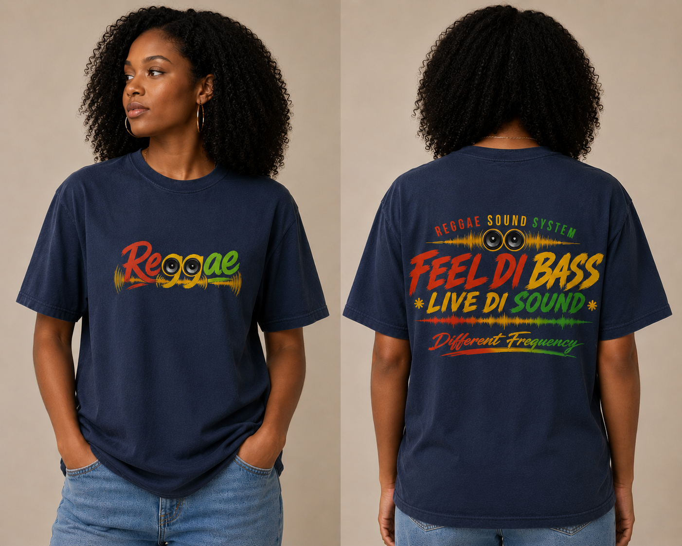 REGGAE FEEL DI BASS TEE