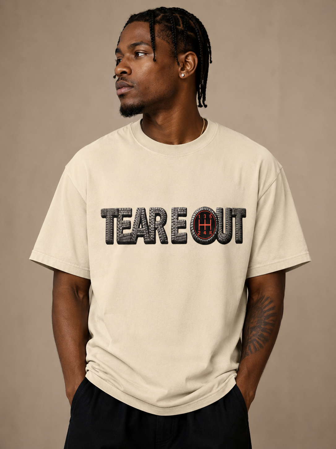 Tear E Out Bold Streetwear Tee