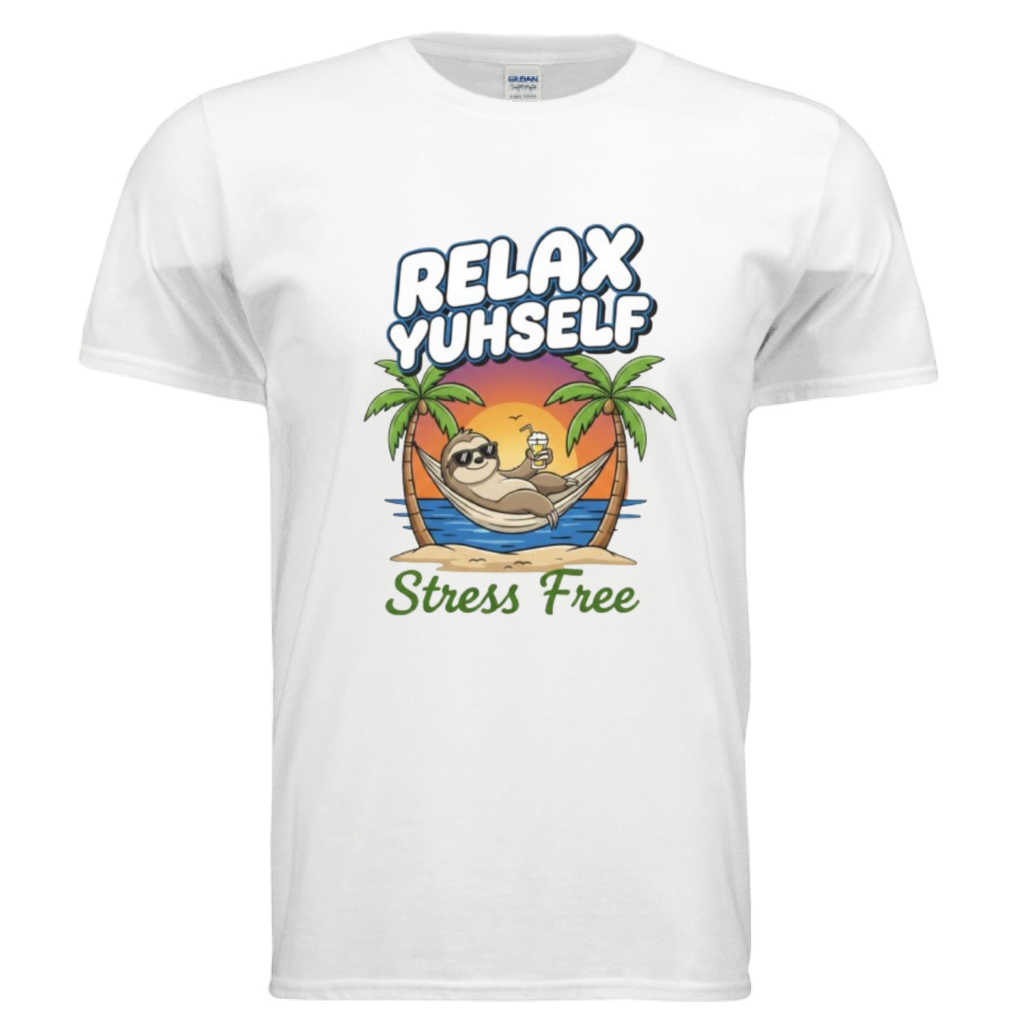 Relax Yuhself Calm Vibes Culture Tee
