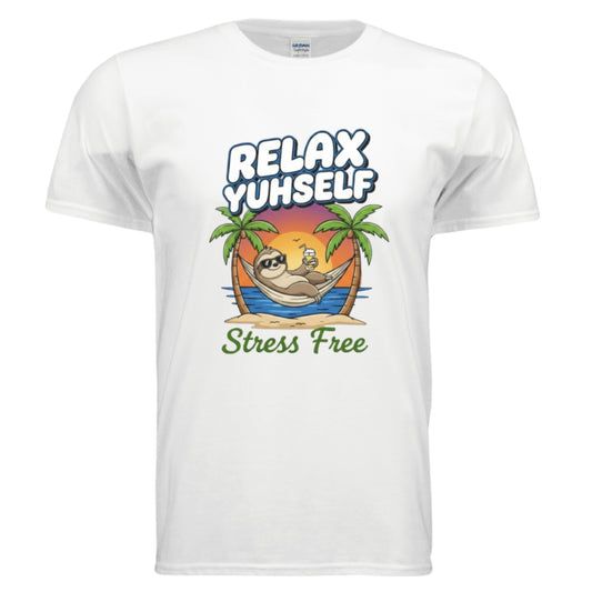 Relax Yuhself Calm Vibes Culture Tee