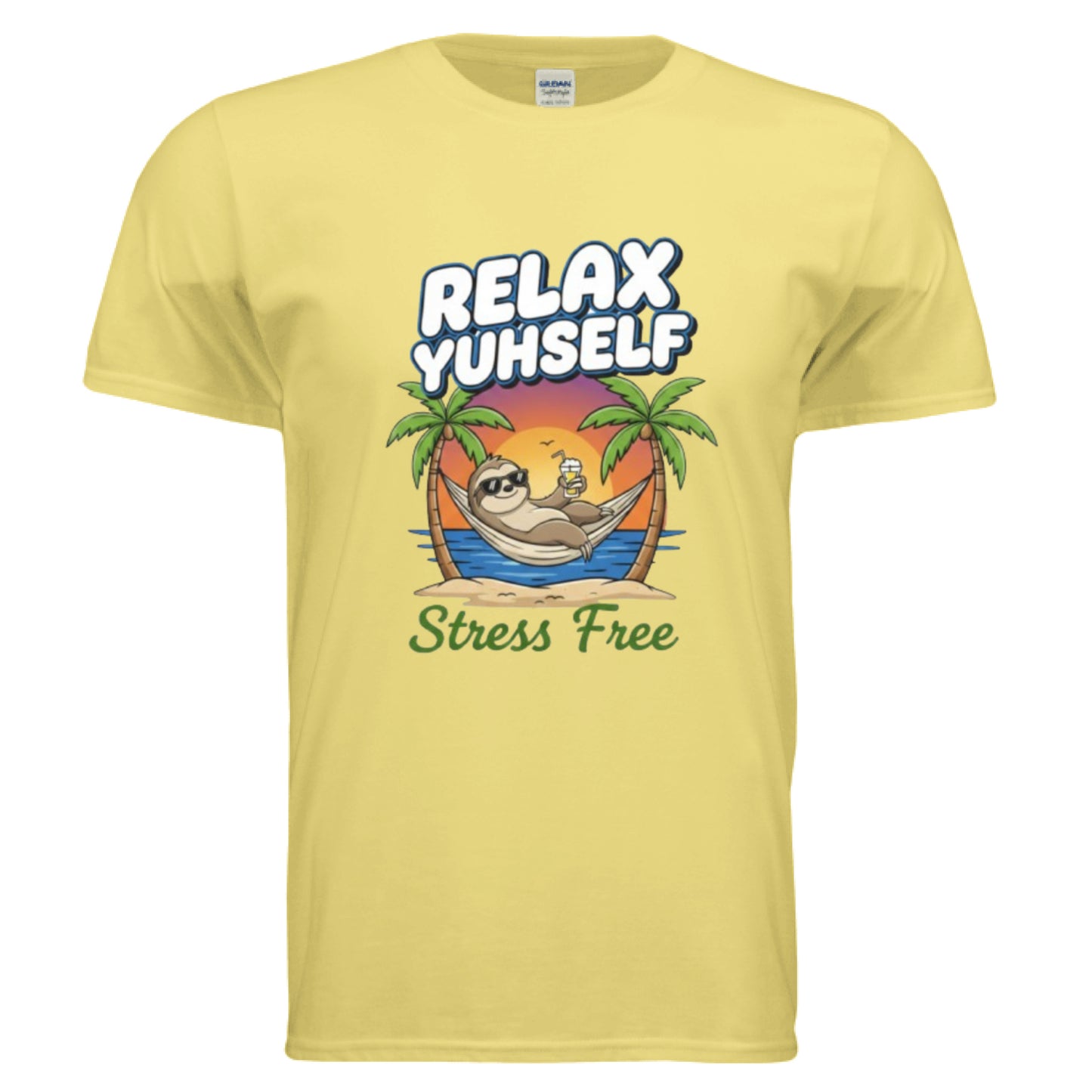 Relax Yuhself Calm Vibes Culture Tee