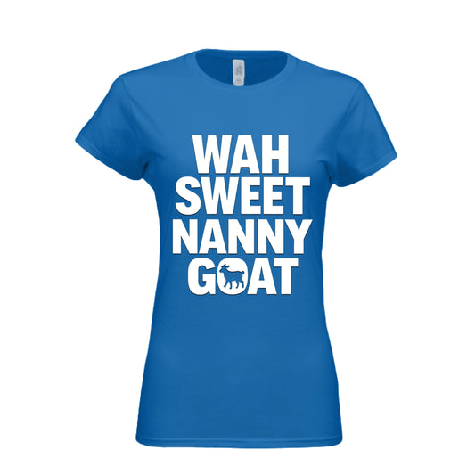 Wah Sweet Nanny Goat Run Tee