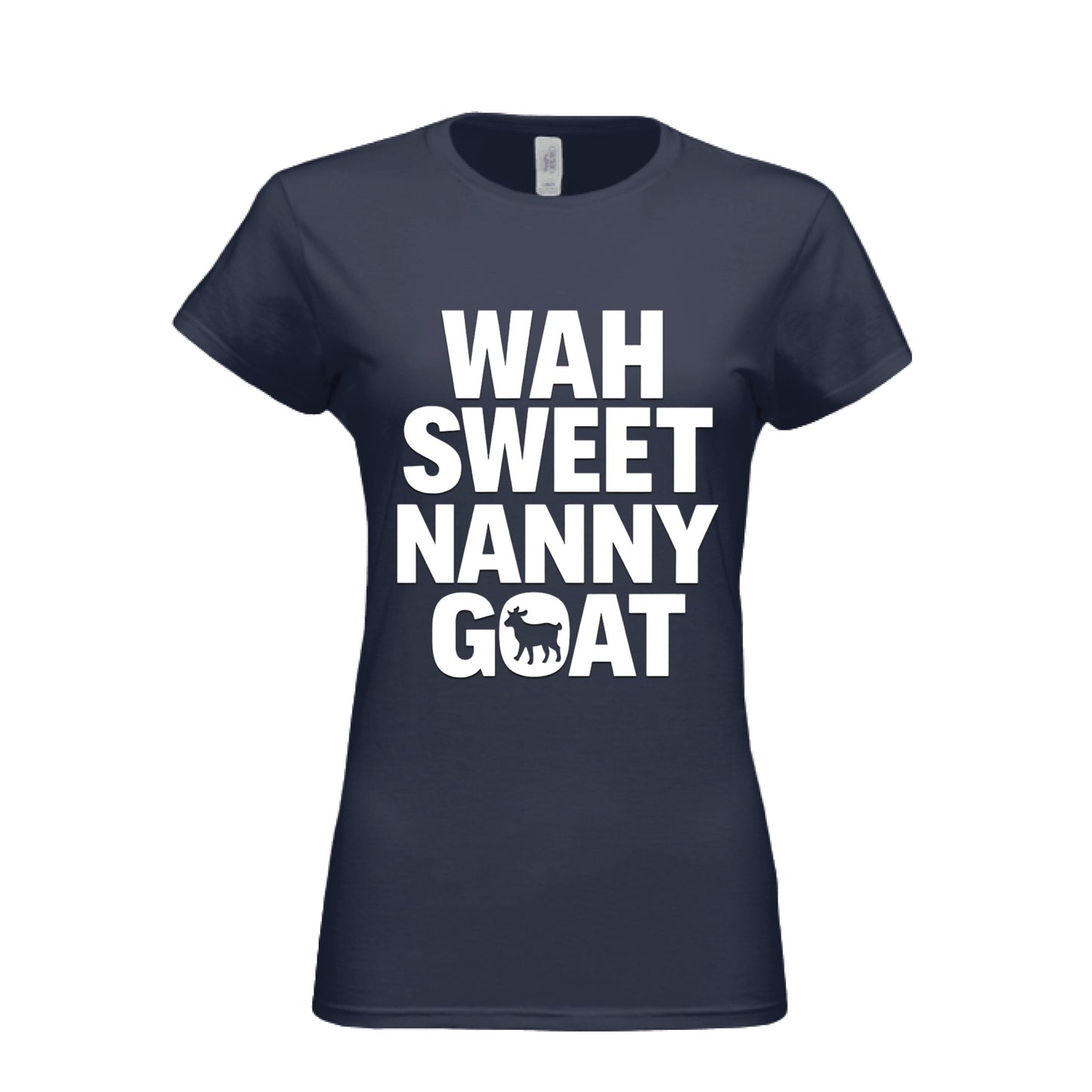 Wah Sweet Nanny Goat Run Tee