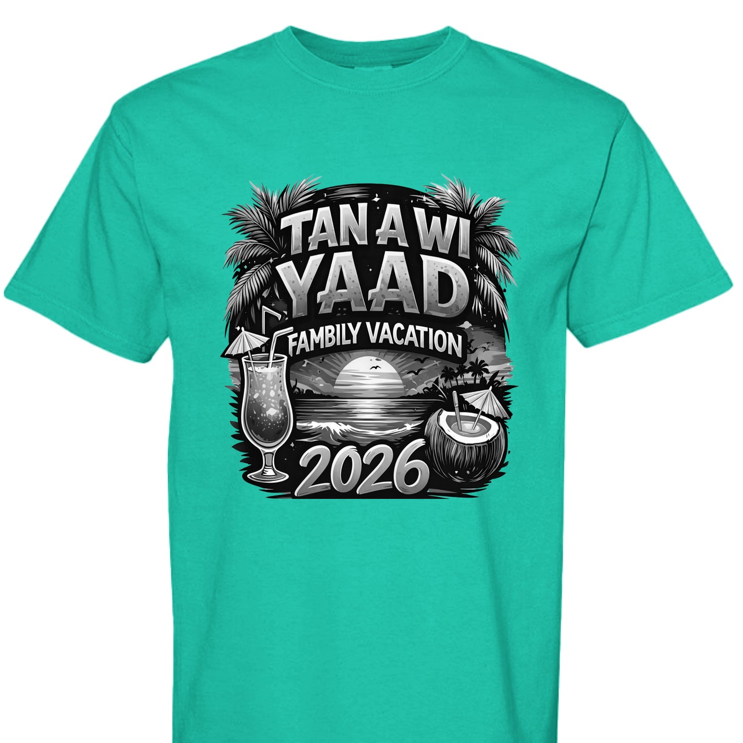Tan A Yuh Yaad Family Trip Tee