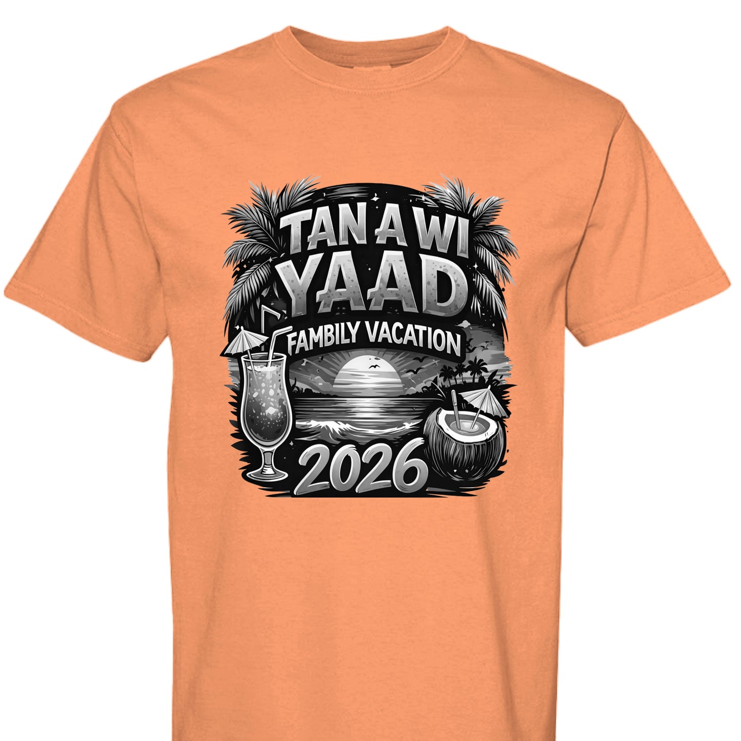 Tan A Yuh Yaad Family Trip Tee