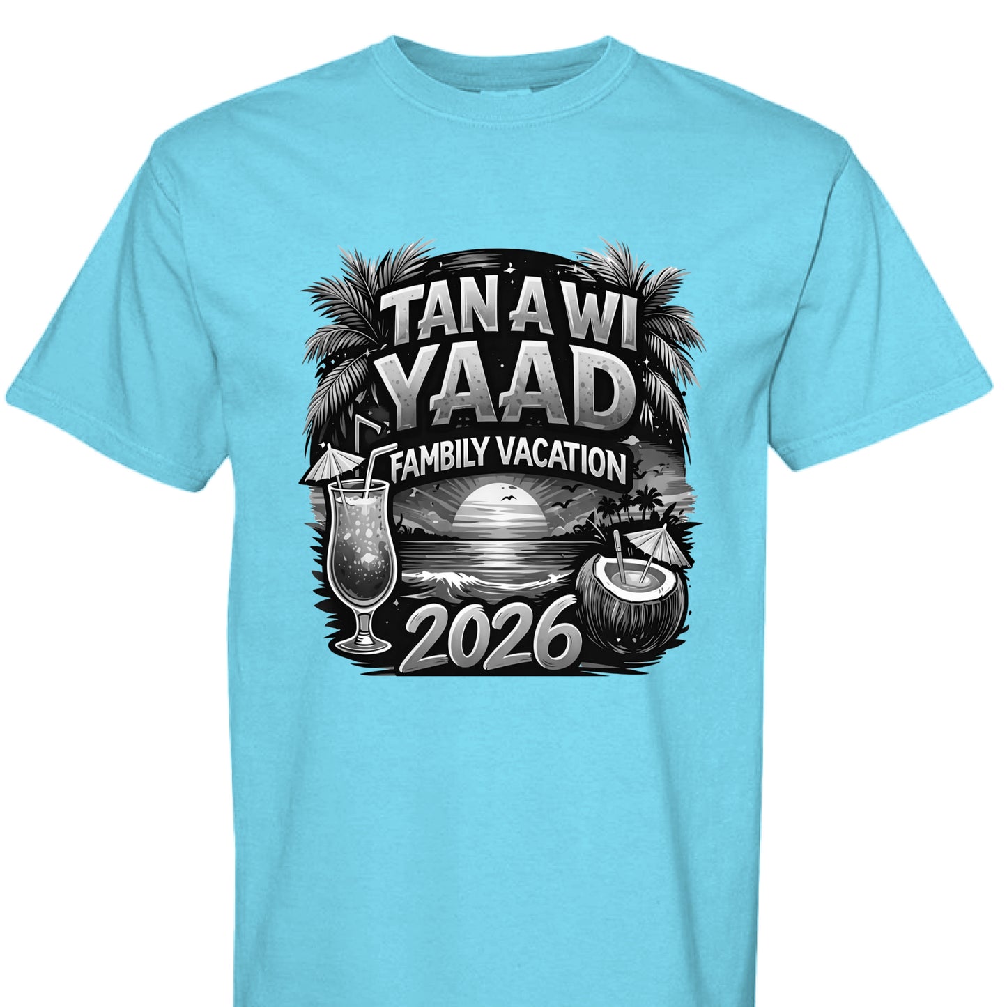 Tan A Yuh Yaad Family Trip Tee