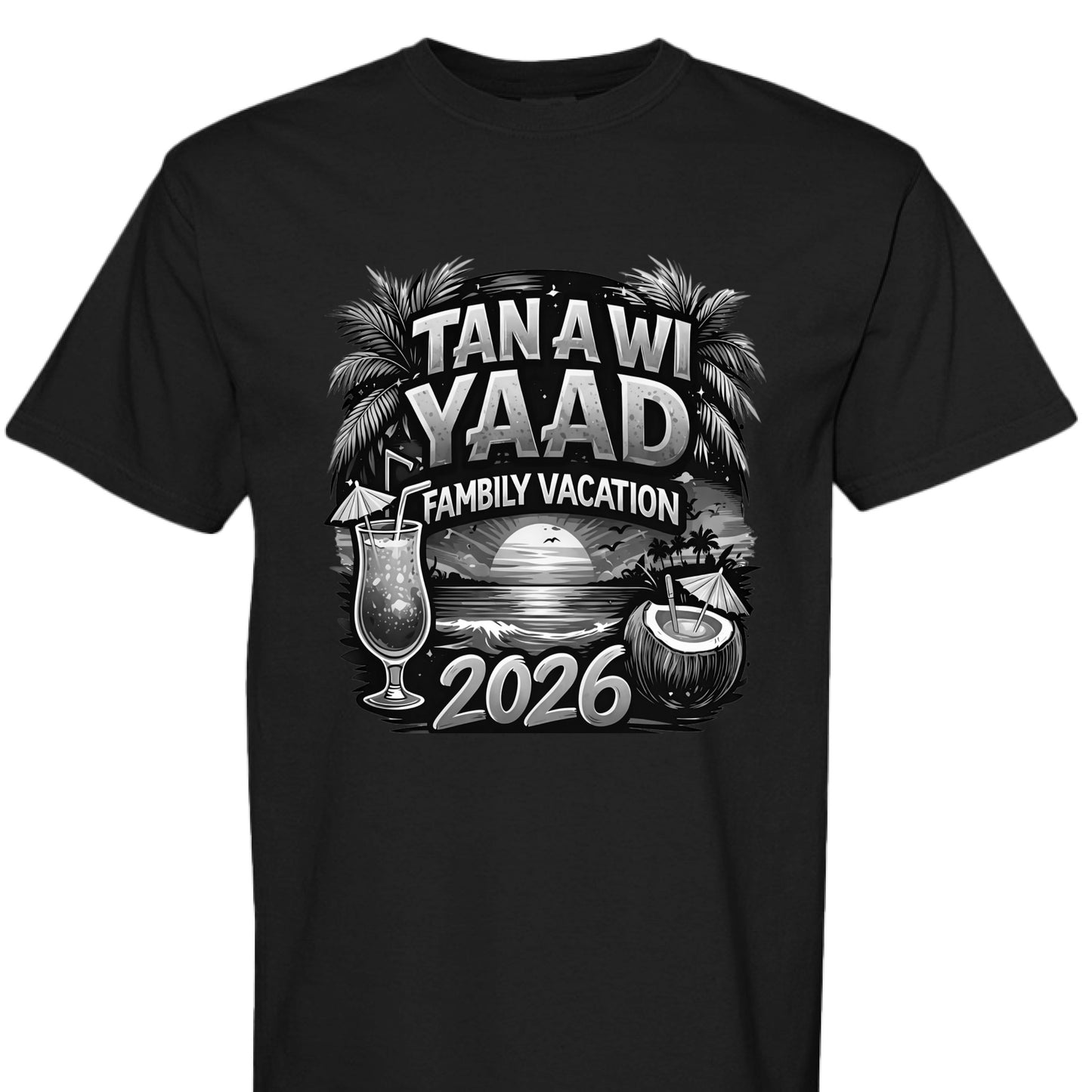 Tan A Yuh Yaad Family Trip Tee