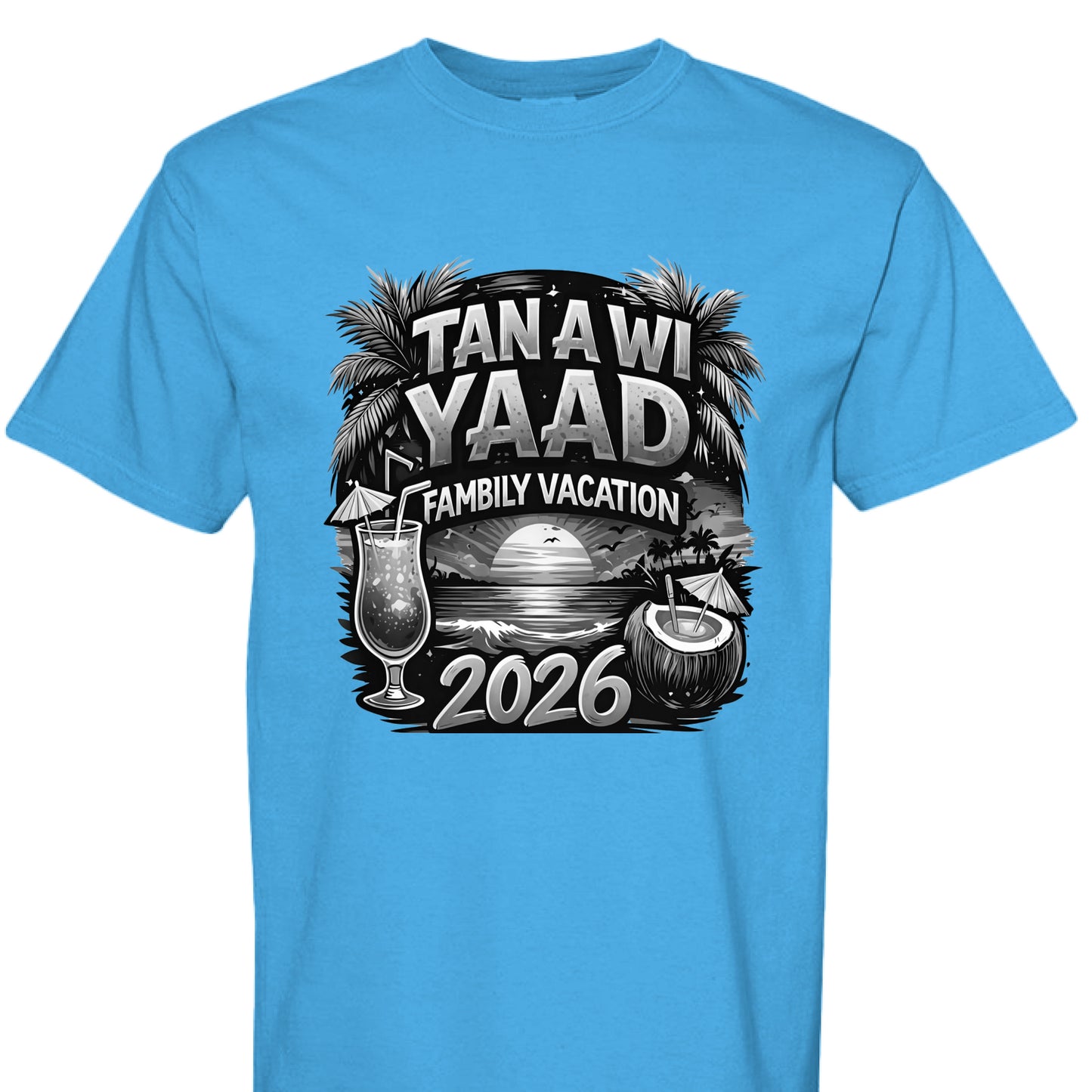 Tan A Yuh Yaad Family Trip Tee