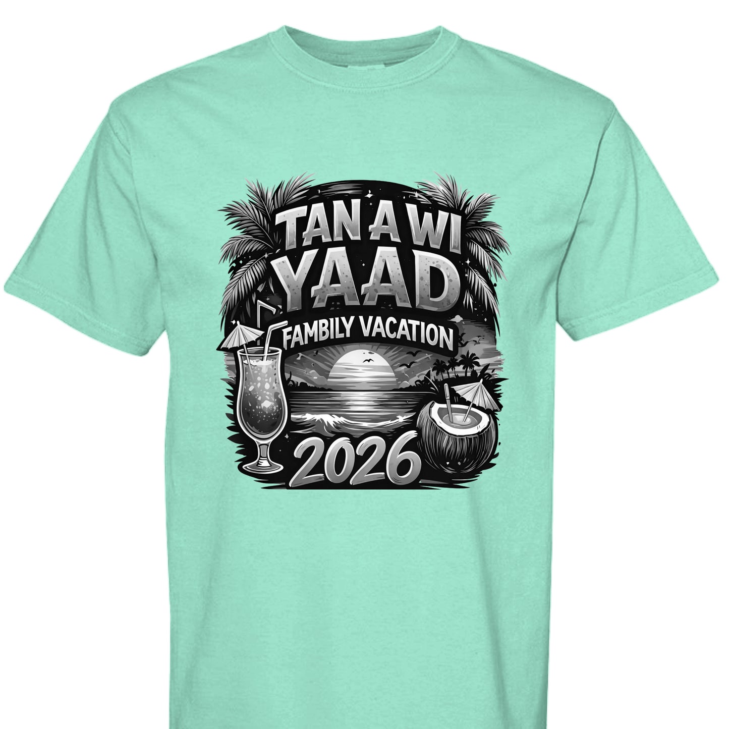 Tan A Yuh Yaad Family Trip Tee