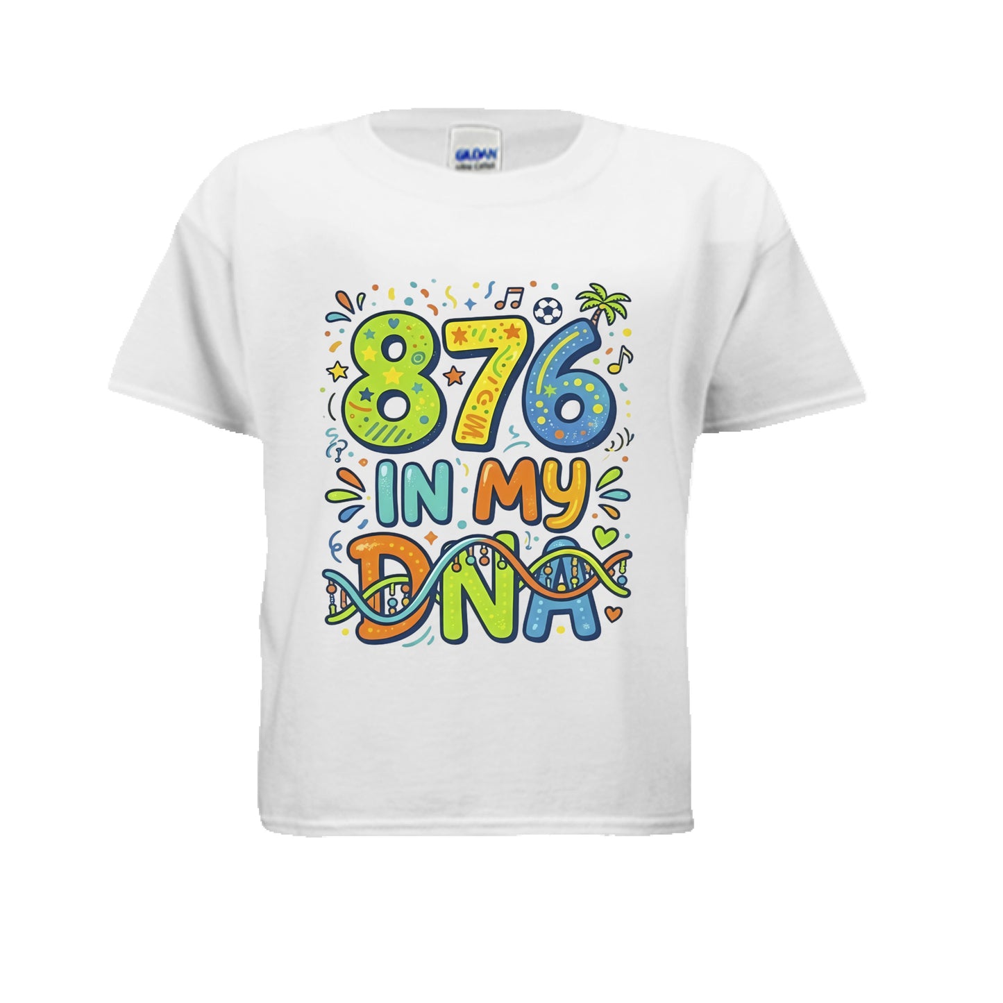 876 In My DNA Culture Identity Tee