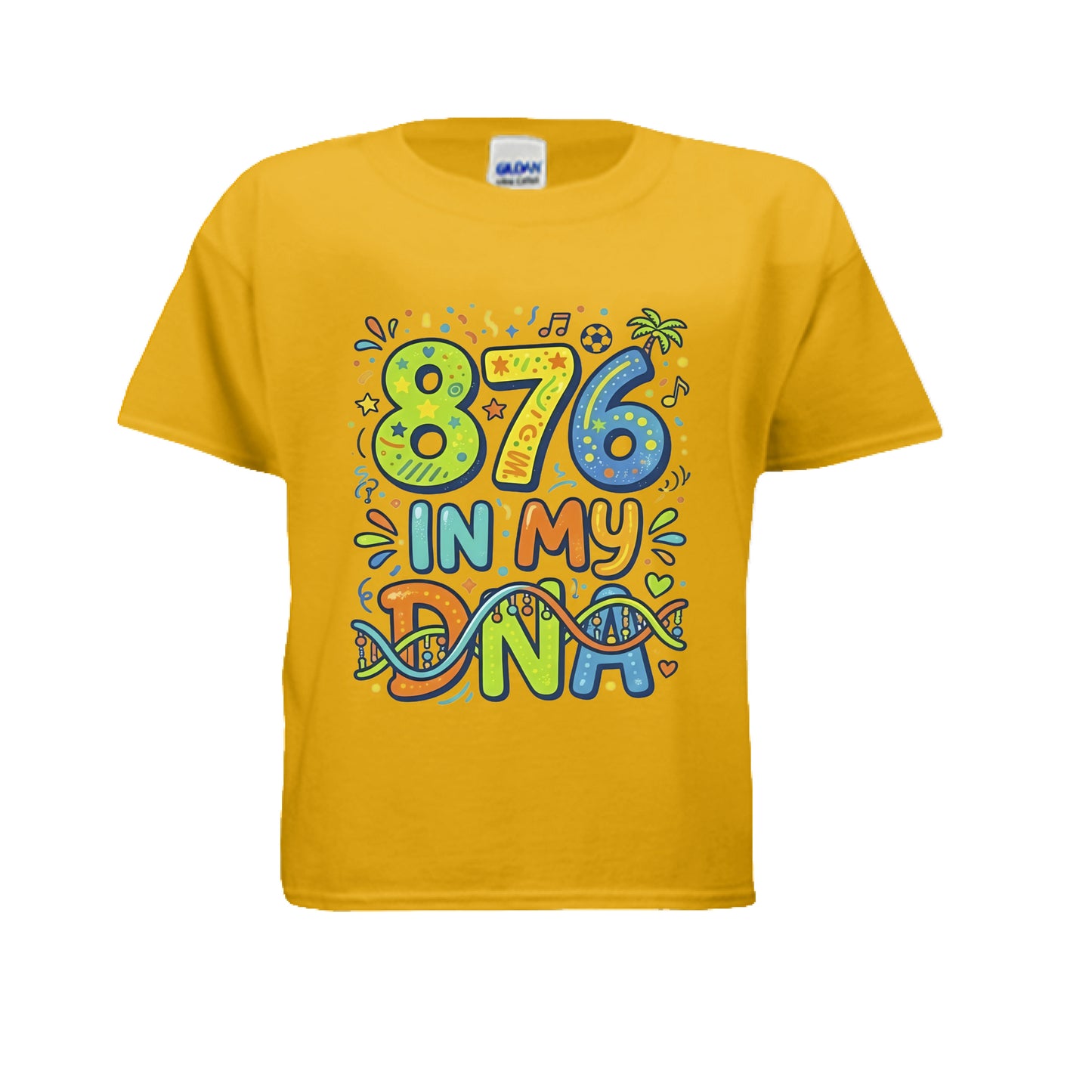 876 In My DNA Culture Identity Tee