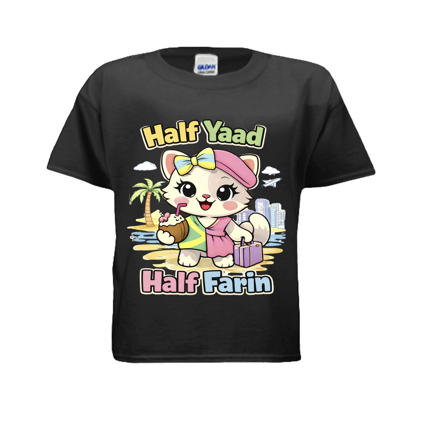 Half Yaad Half Farin Cat Culture Tee