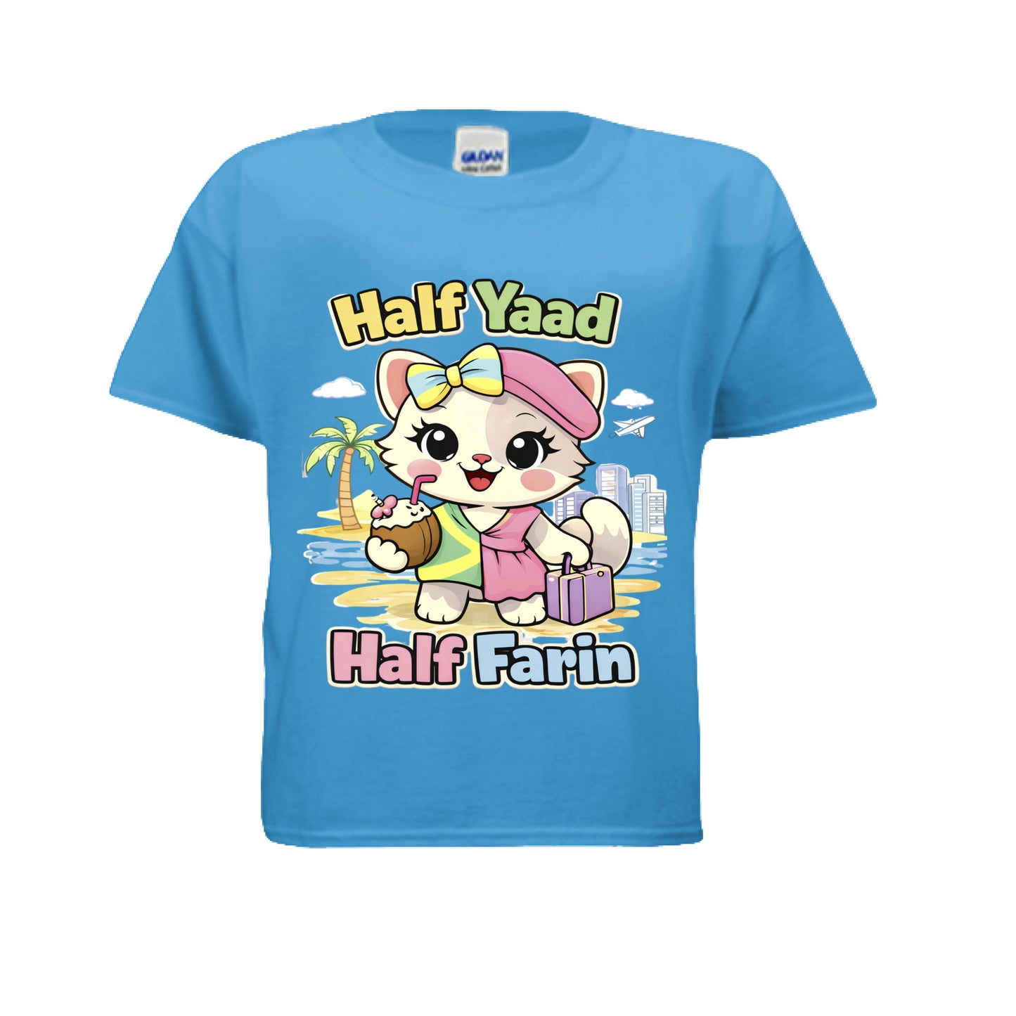 Half Yaad Half Farin Cat Culture Tee