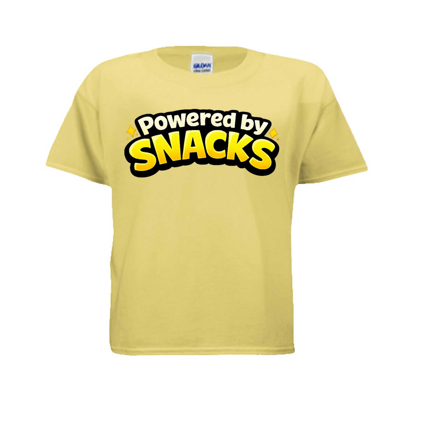 Powered By Snacks Always Hungry Tee