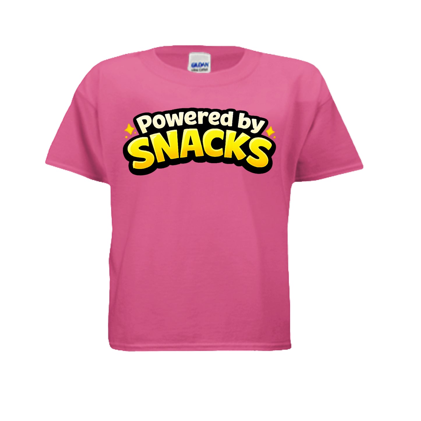Powered By Snacks Always Hungry Tee