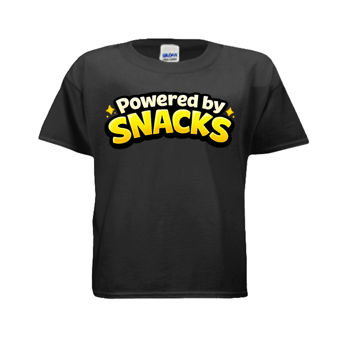 Powered By Snacks Always Hungry Tee