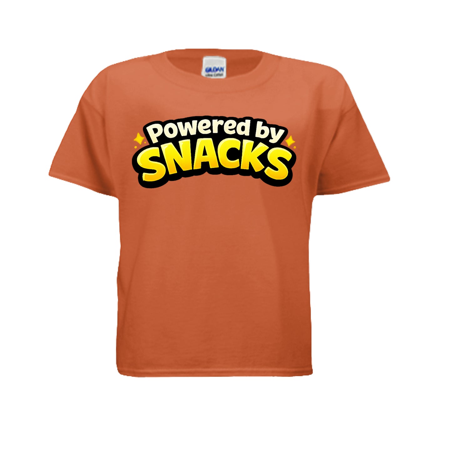 Powered By Snacks Always Hungry Tee