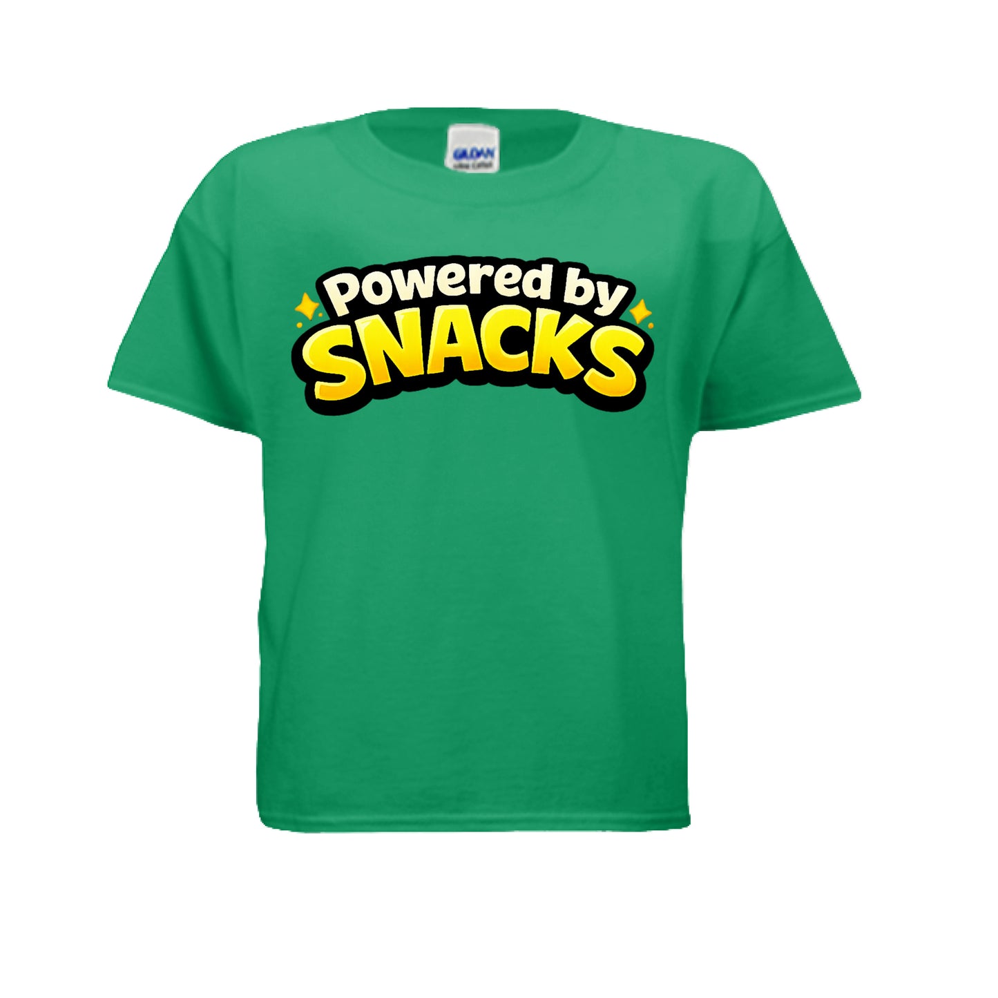 Powered By Snacks Always Hungry Tee