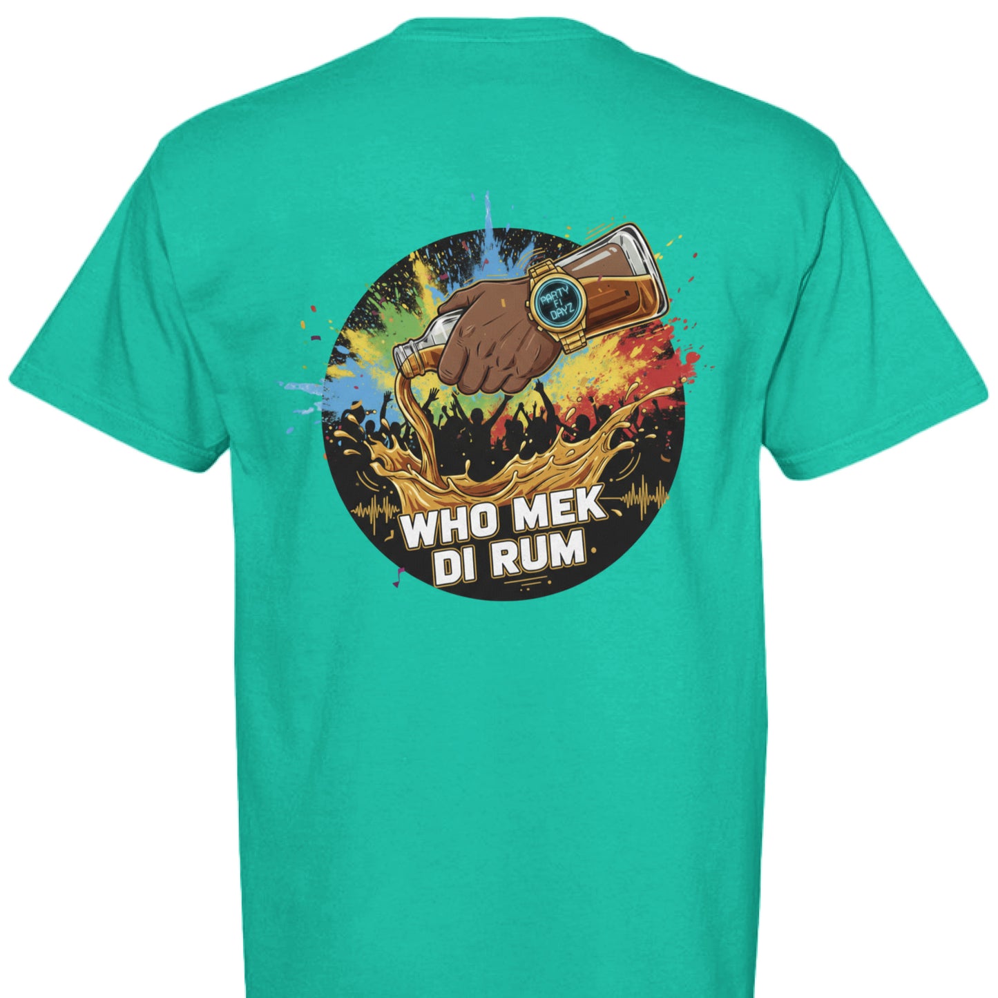 Island Rum Who Mek Di Rum Tee/
