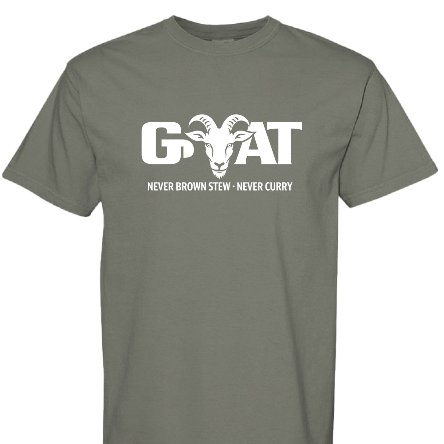 GOAT Never Curry Brown Stew Tee
