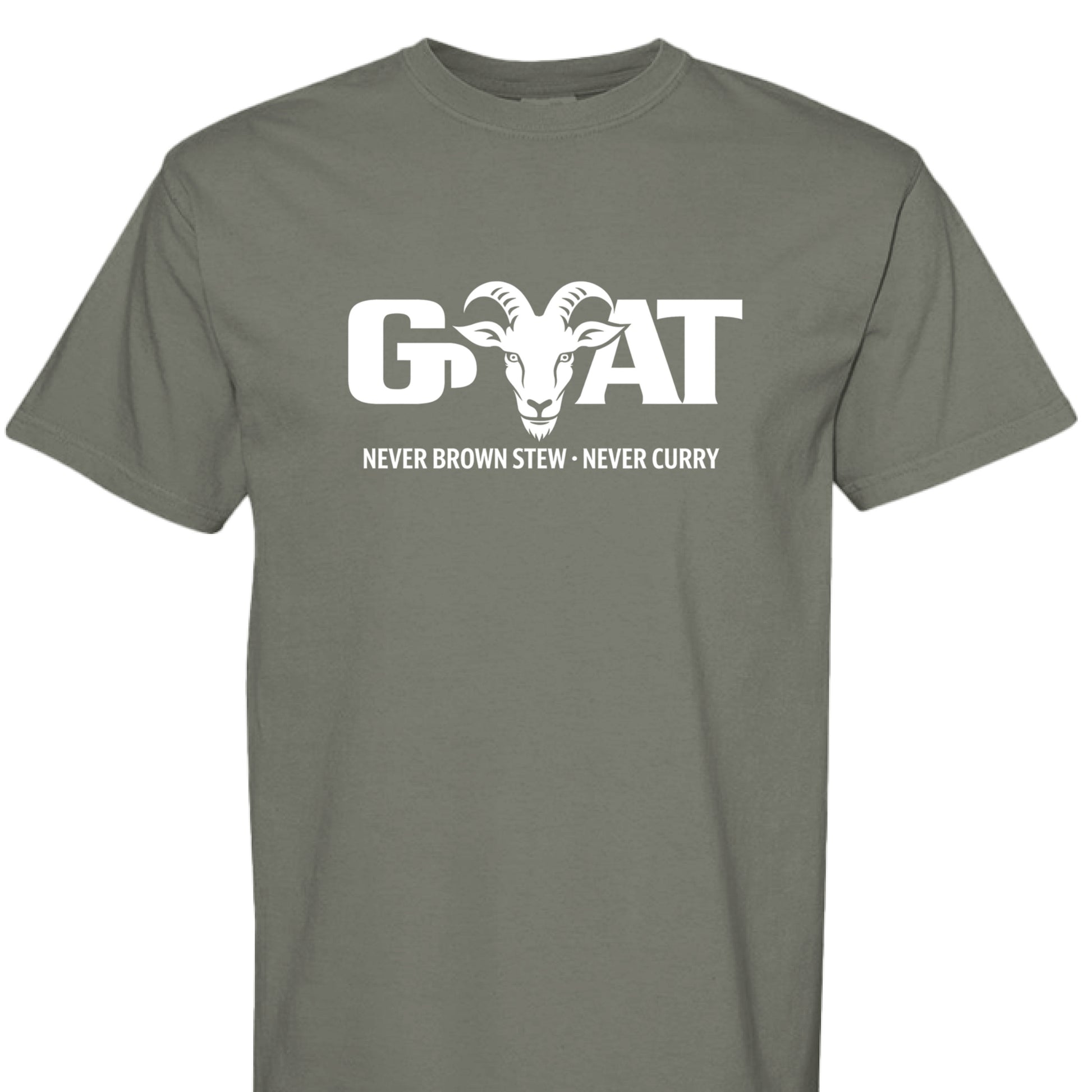 GOAT Never Curry Brown Stew Tee