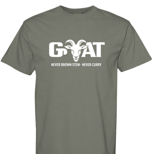 GOAT Never Curry Brown Stew Tee