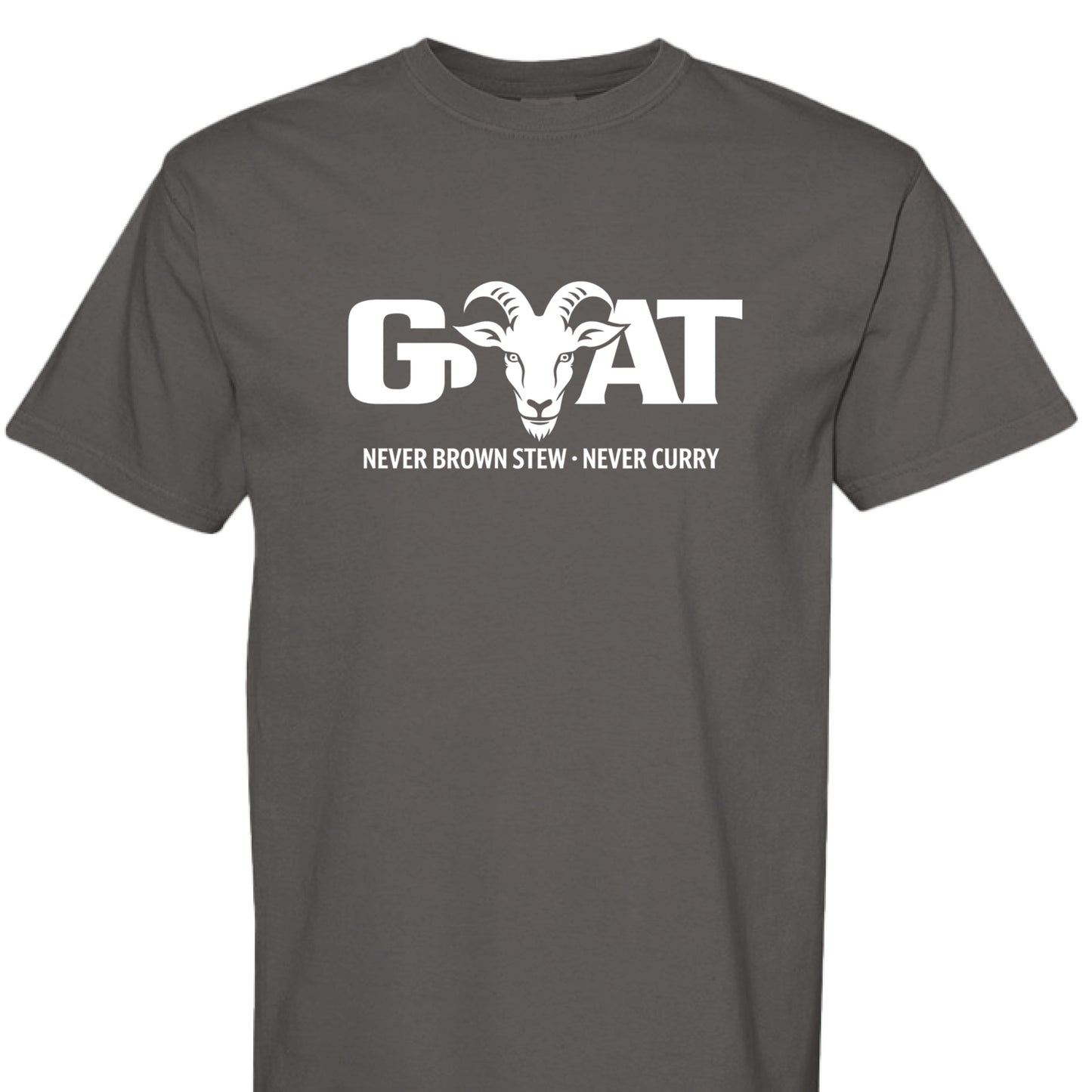 GOAT Never Curry Brown Stew Tee
