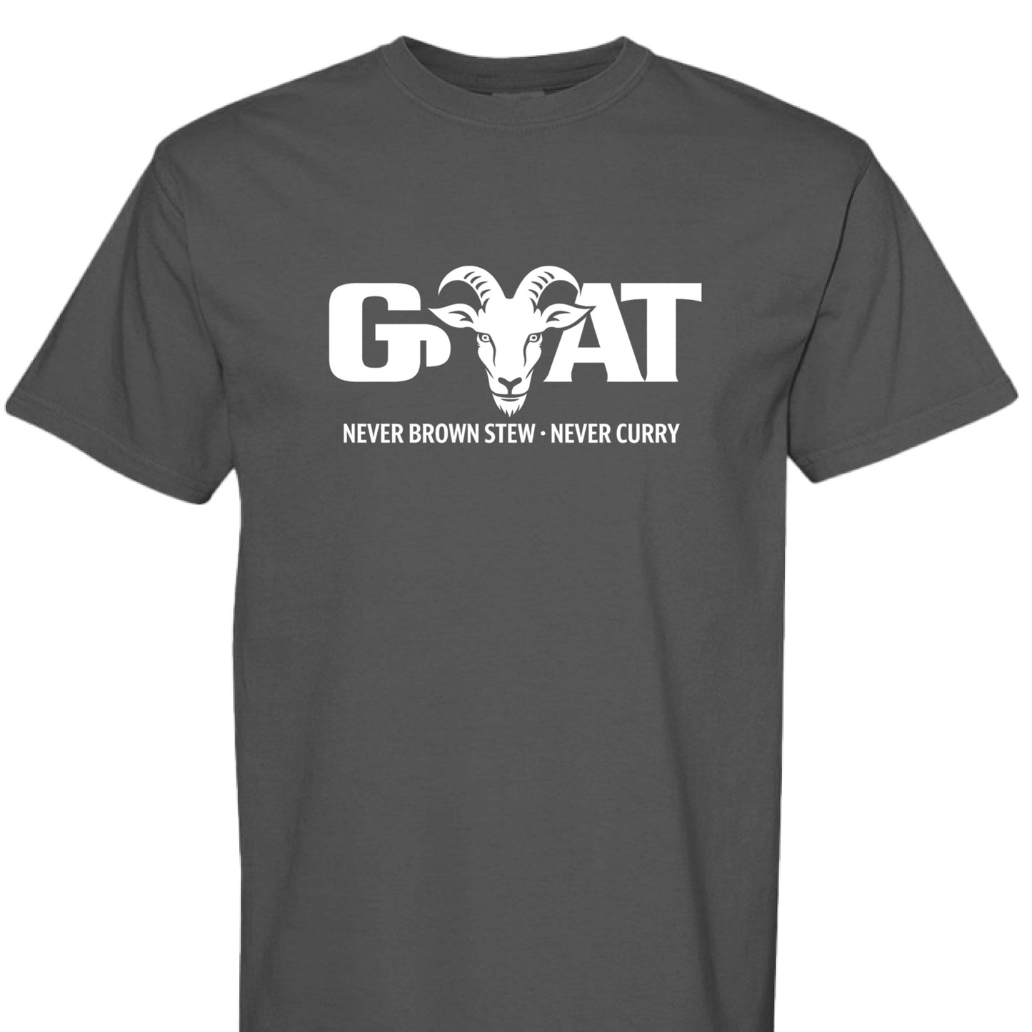 GOAT Never Curry Brown Stew Tee