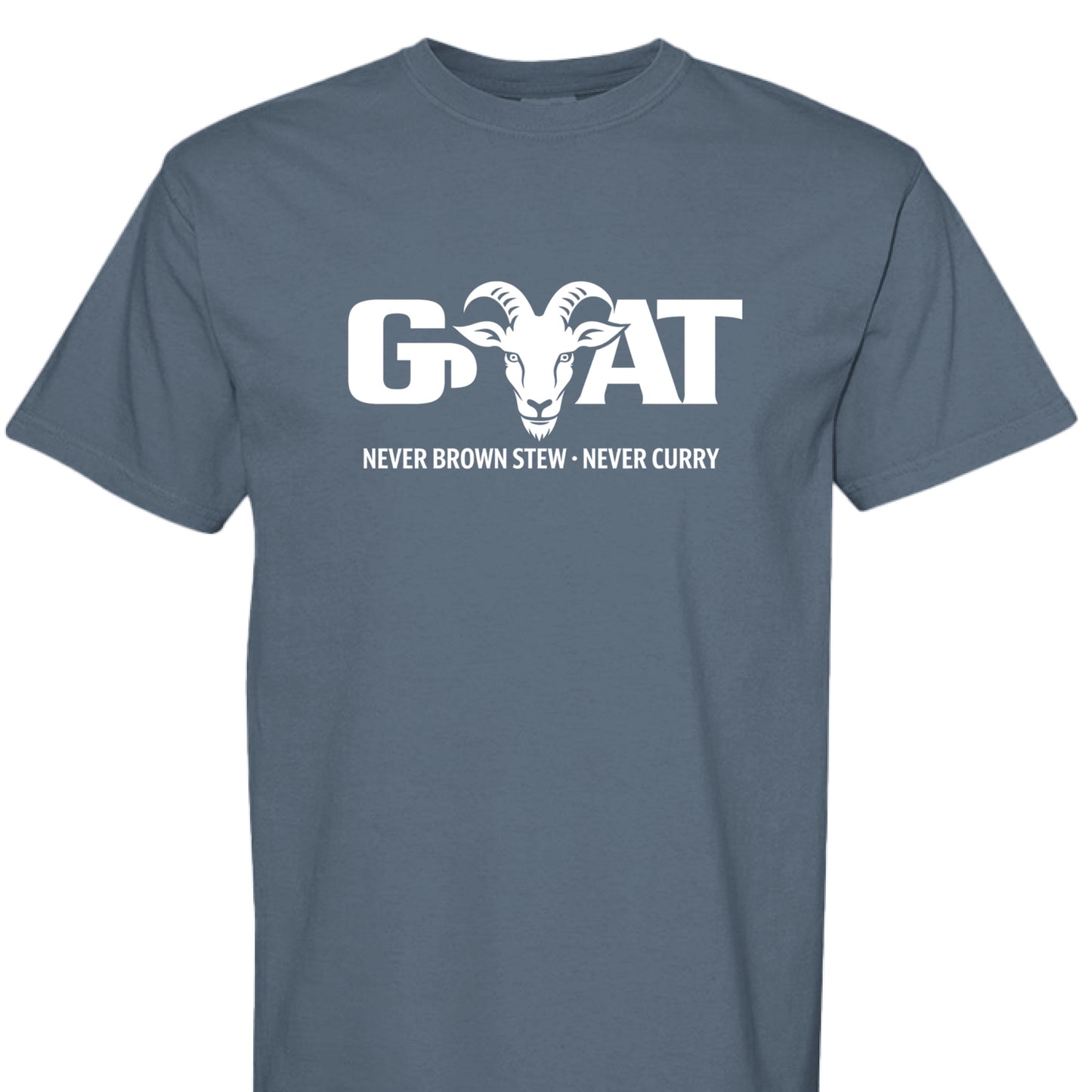 GOAT Never Curry Brown Stew Tee