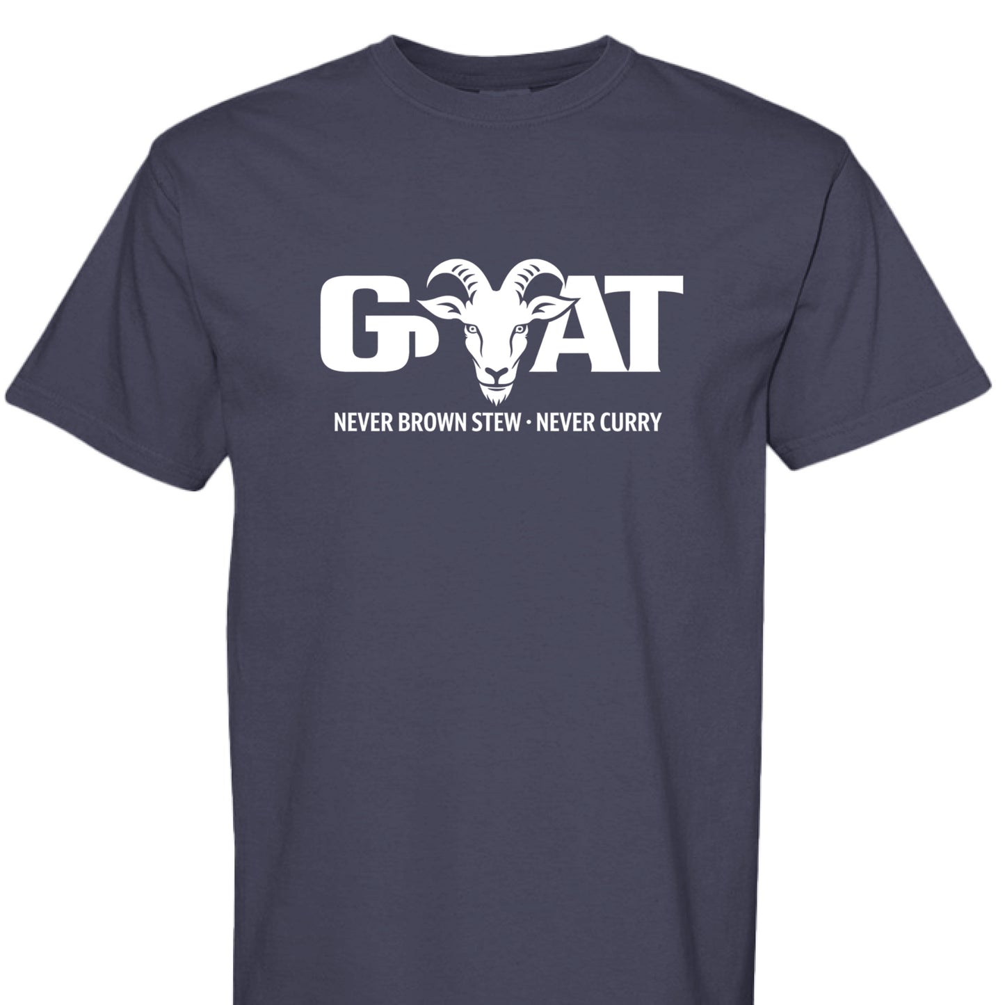 GOAT Never Curry Brown Stew Tee