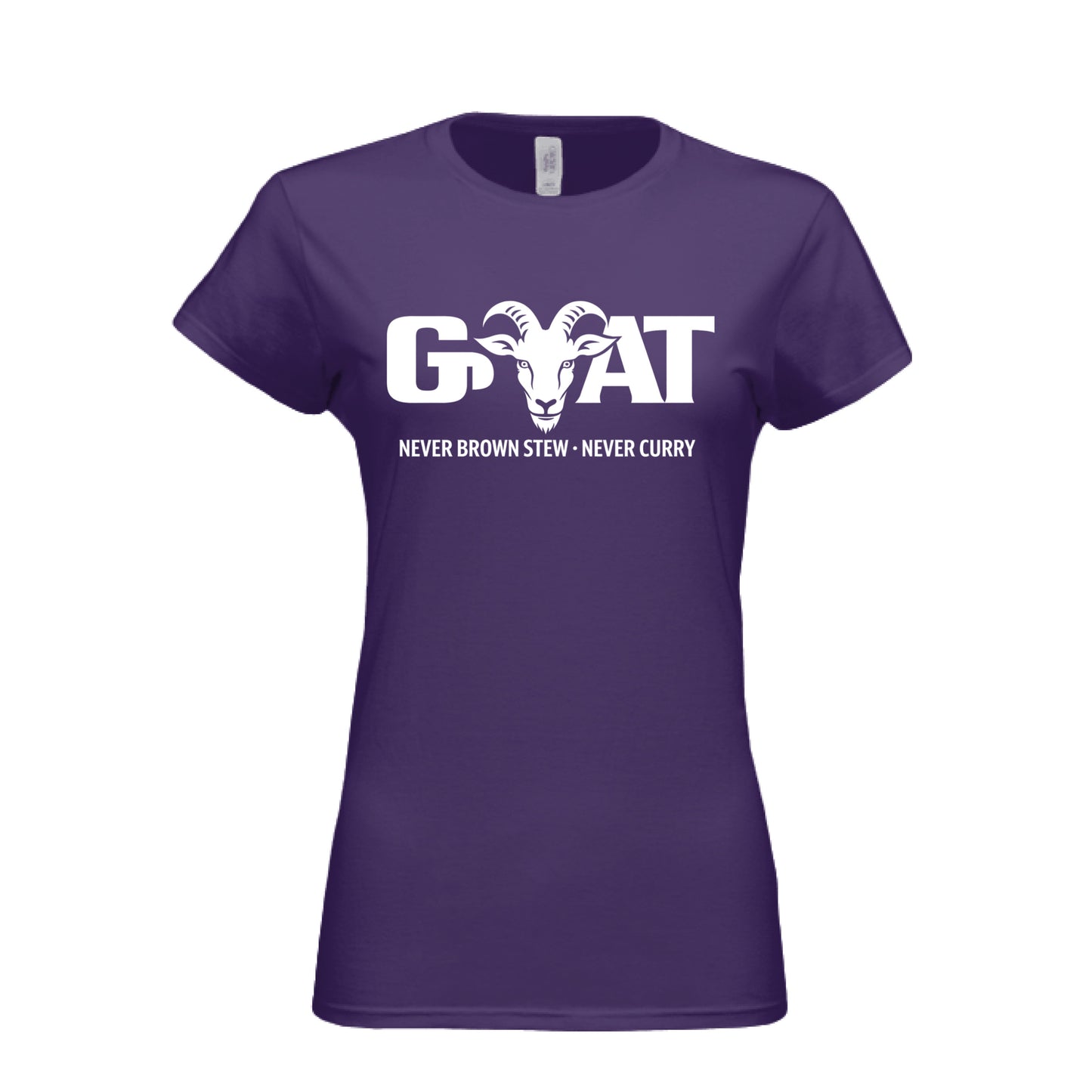 GOAT Never Brown Stew Curry Tee