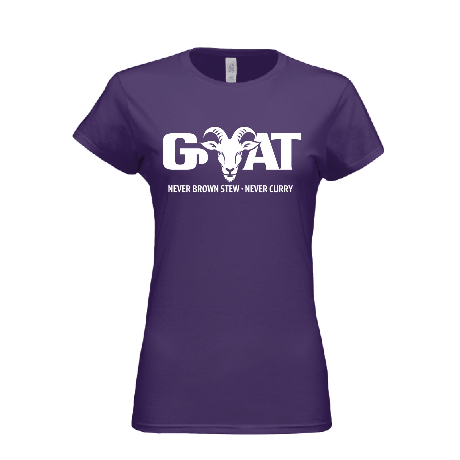 GOAT Never Brown Stew Curry Tee