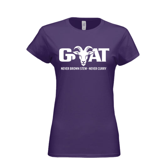 GOAT Never Brown Stew Curry Tee
