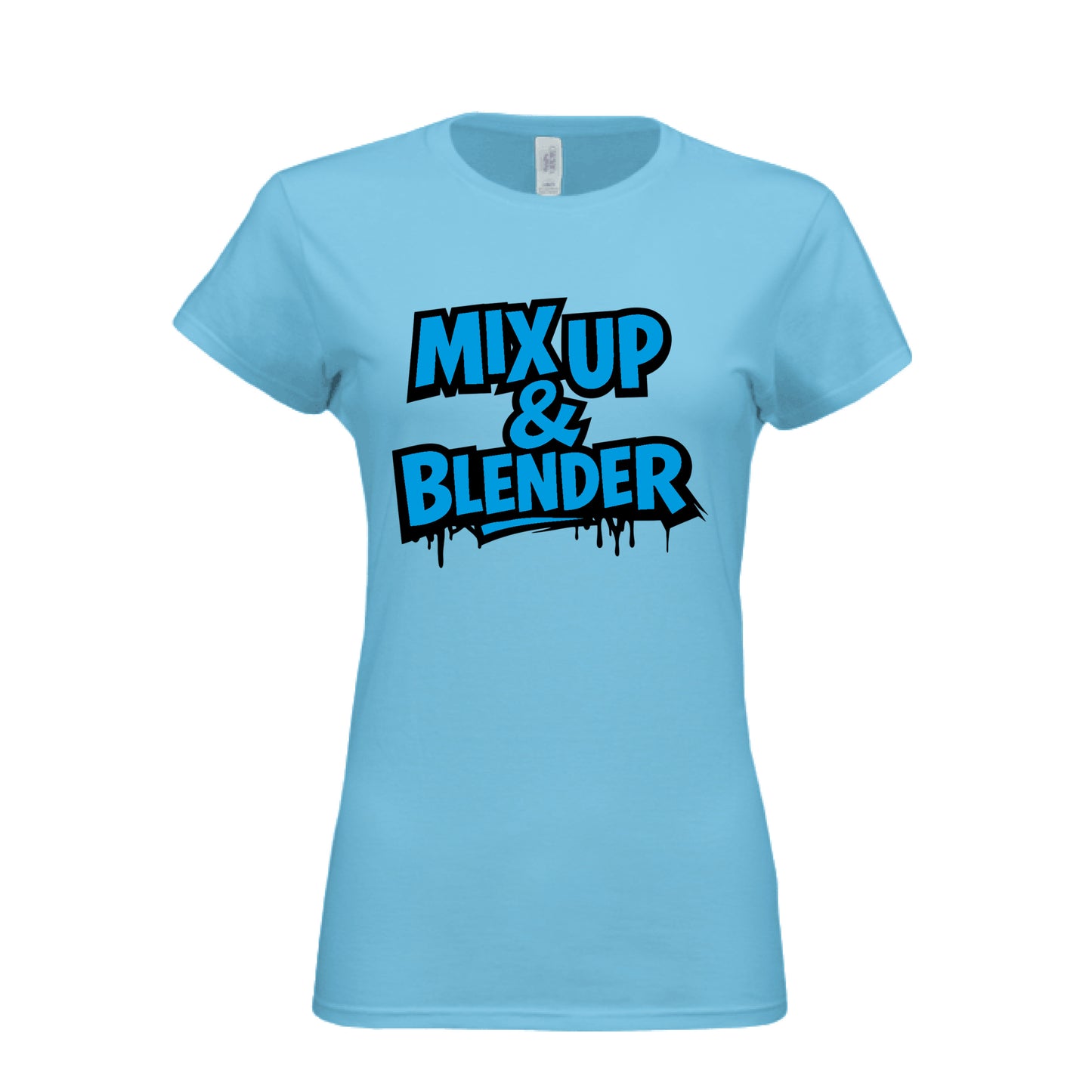 Sky - FRONTMixup Blender Vibes Streetwear Tee