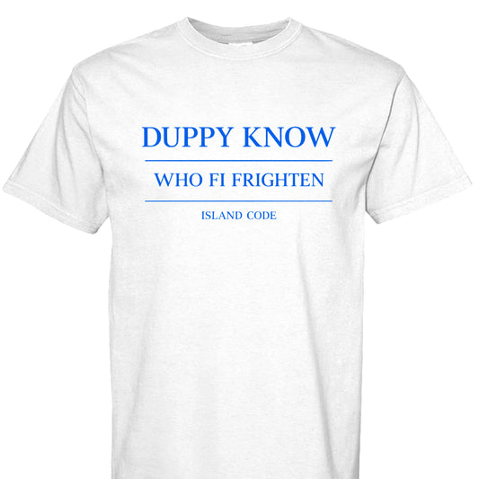 Duppy Frighten Island Code Vibes Tee
