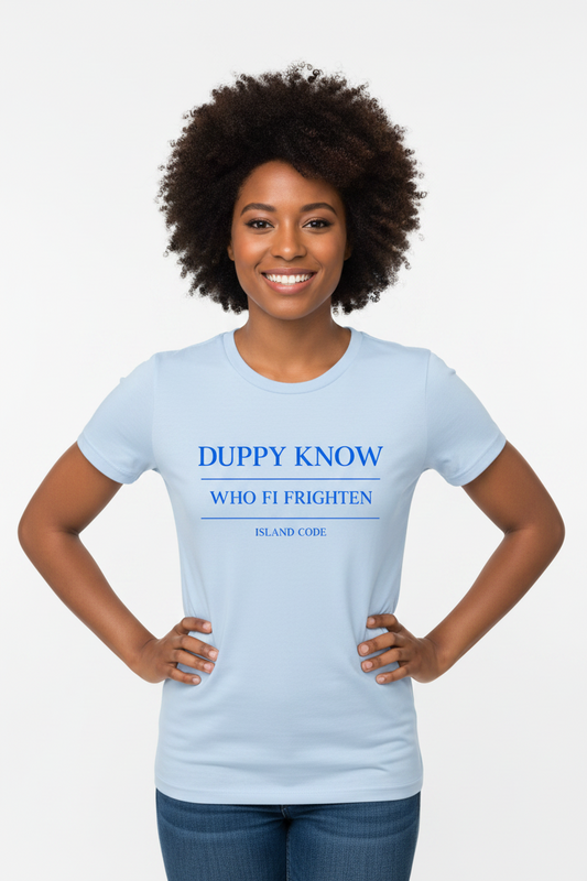 Duppy Know Frighten Code Vibes Tee