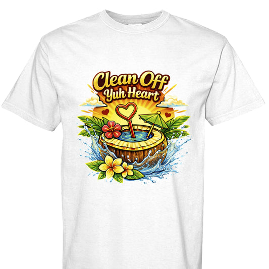 Clean Off Yuh Heart Street Vibes Tee