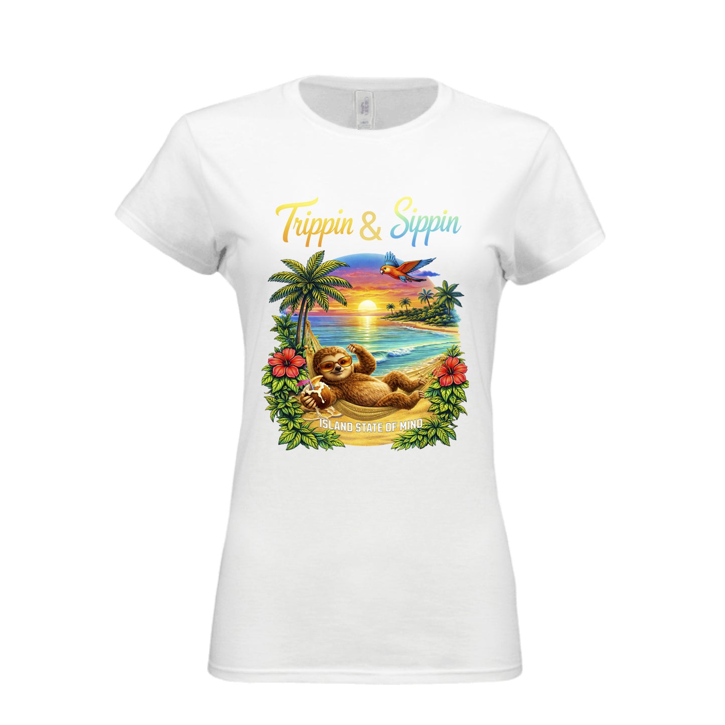 Sippin Trippin Island Mindset Tee