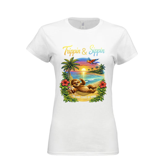 Sippin Trippin Island Mindset Tee