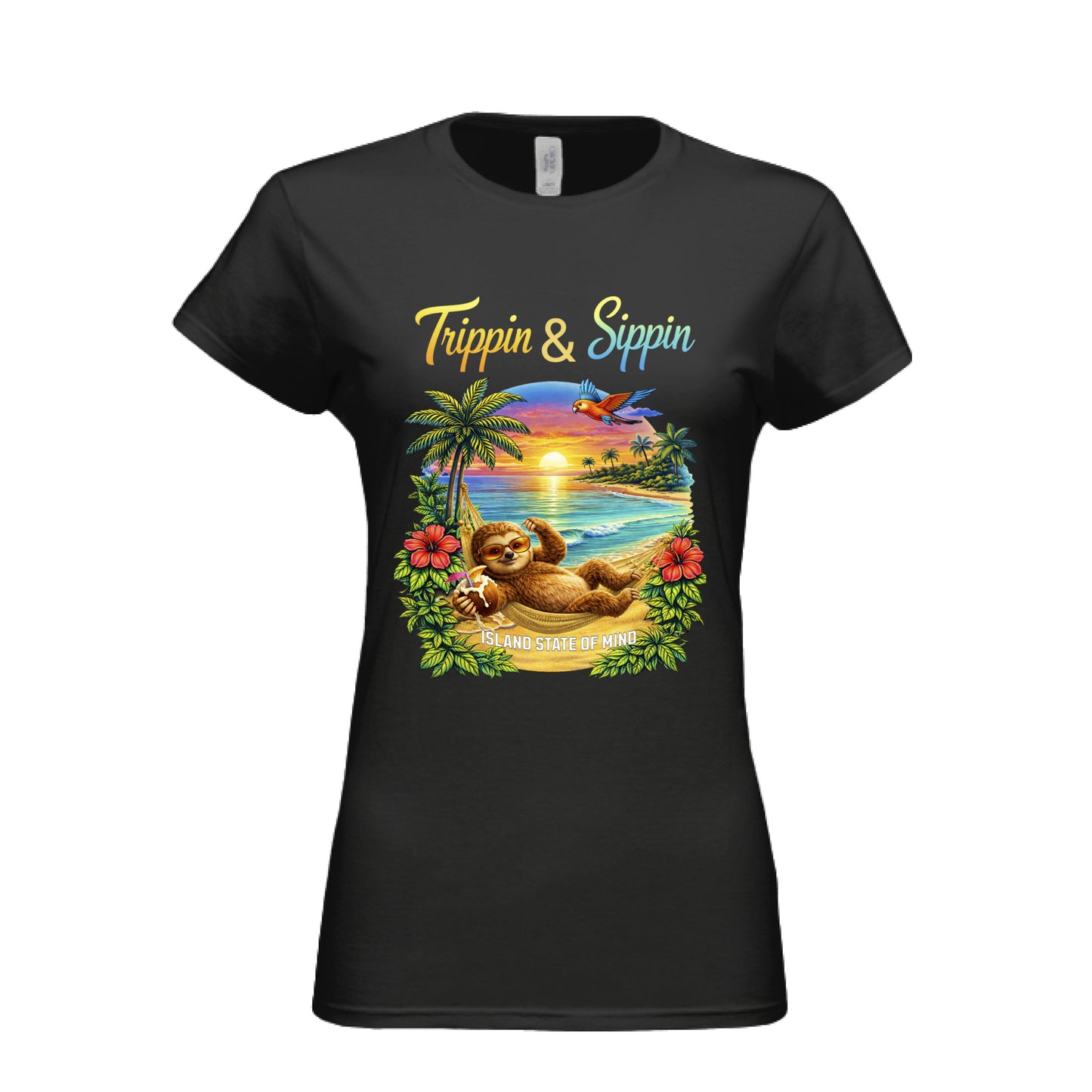 Sippin Trippin Island Mindset Tee