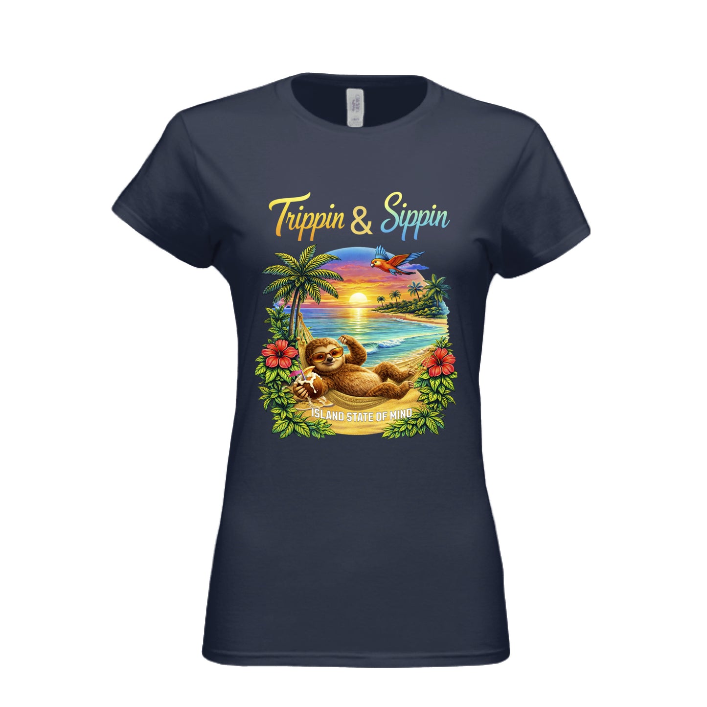 Sippin Trippin Island Mindset Tee