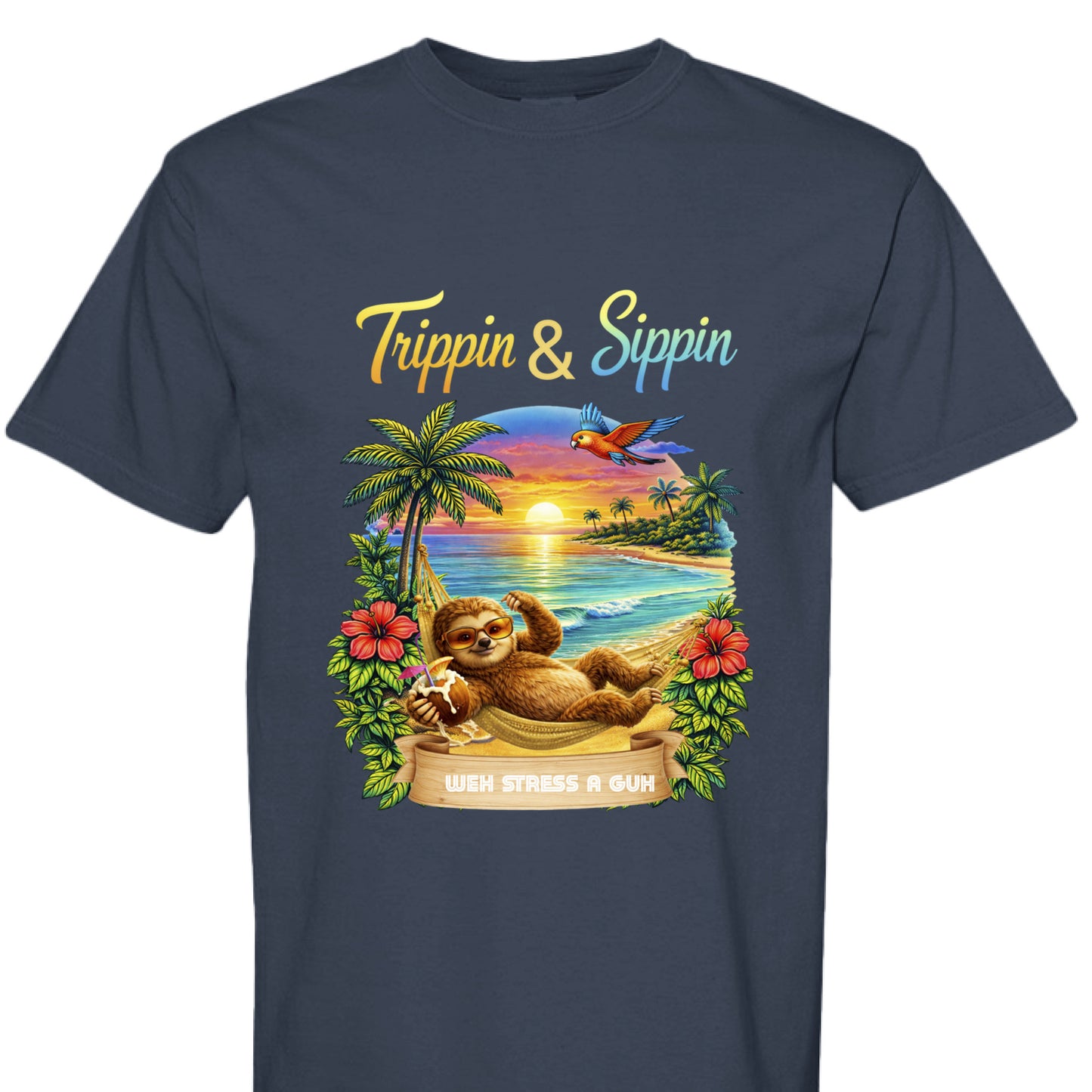 Sippin Trippin Island State Tee