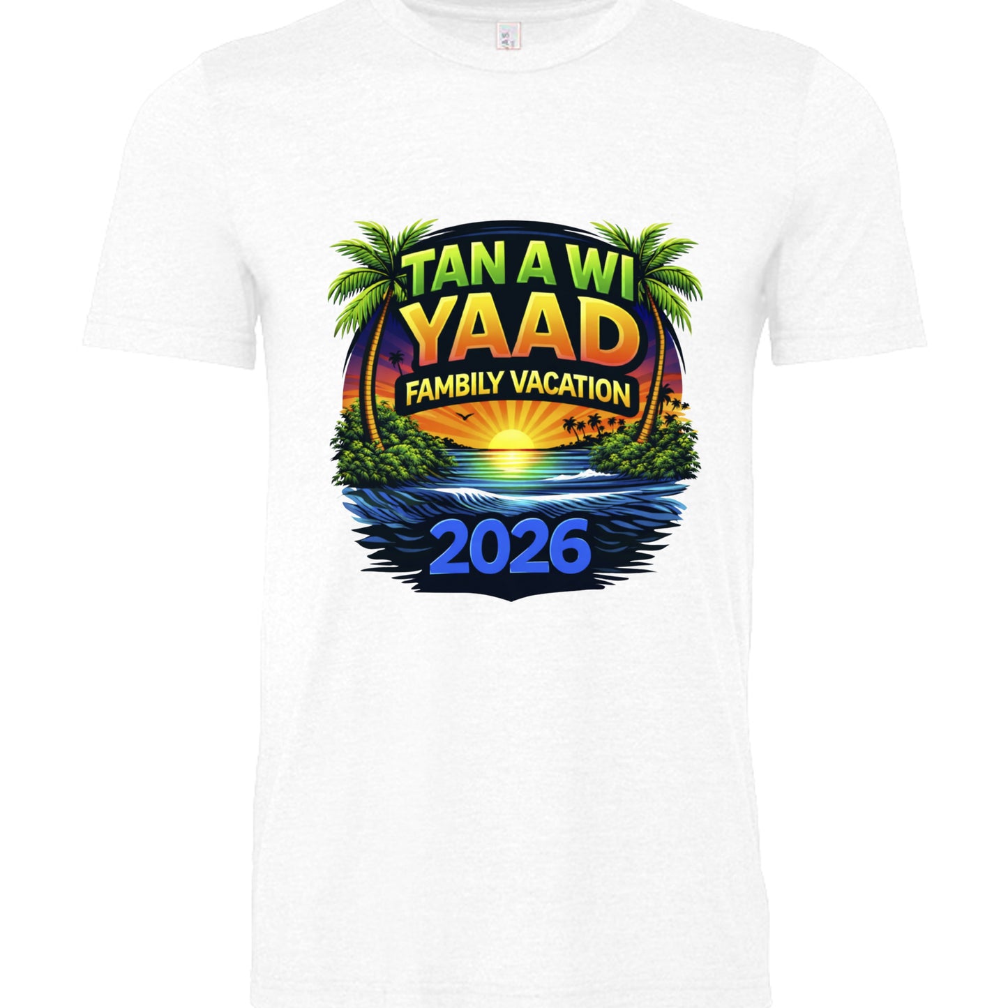 SOLID WHT BLEND - 3001CVC - FRONT